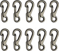 SWATOM Small Mini Carabiner Clip Tiny Spring Snap Hook Keychains Micro by SWATOM