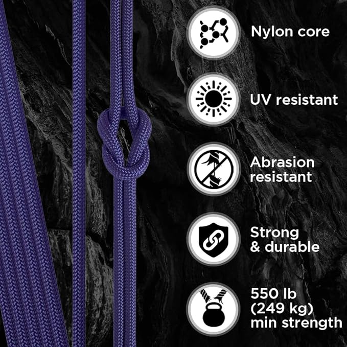 TECEUM Reflective Paracord Rope 1000 – 1000ft/200ft/100ft/50ft – 40+ Colors – - Image 3