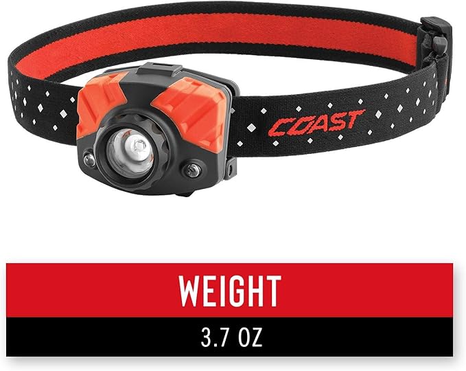 COAST FL75R Rechargeable 530 Lumen Dual Color Focusing LED Headlamp - Image 13