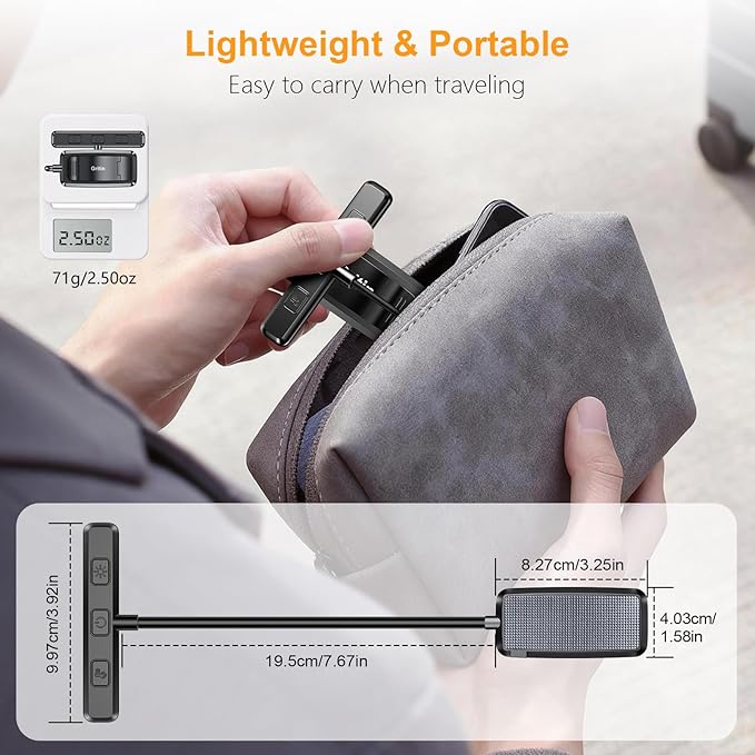 Gritin 2 Pack 19 LED Rechargeable Book Light - Image 8