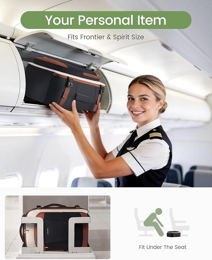 LOVEVOOK 40L Travel Backpack for Women & Men, Airline Approved Carry On Backpack - Image 5