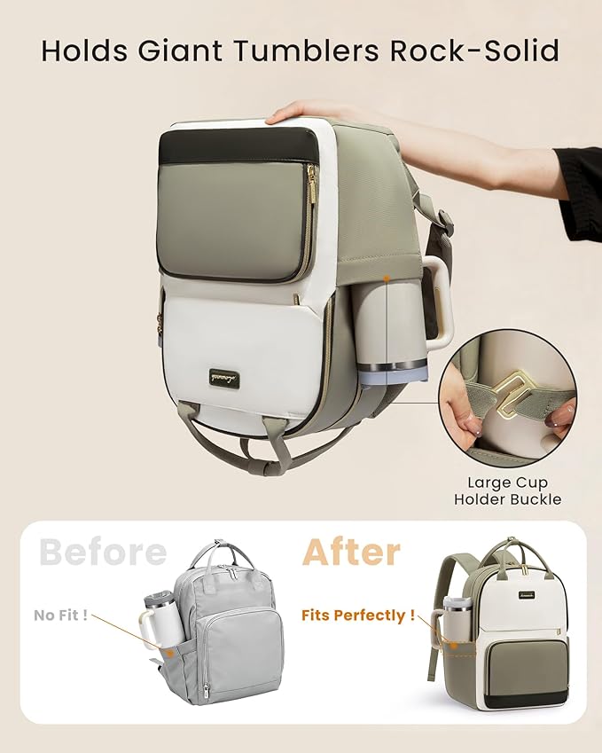 LOVEVOOK Laptop Backpack for Women - Image 2