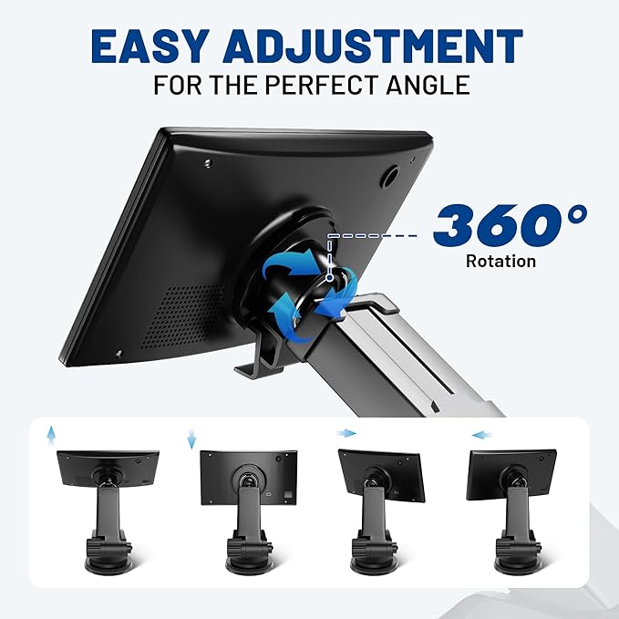 EWAY for Garmin GPS Mount w/Telescopic Extension Arm, Replacement Dash Ball - Image 5