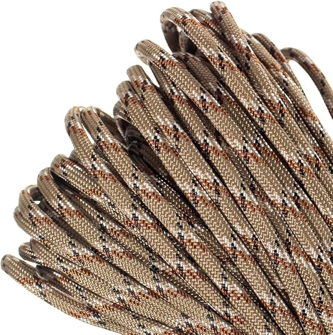 Paracord Planet Genuine Type III 550lb Paracord – Nylon Cord in Solid, and by ParacordPlanet