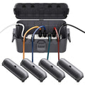 RESTMO 5-Piece Outdoor Waterproof Electrical Box Set – 12.5" x 8.5" x 5" Large by Restmo