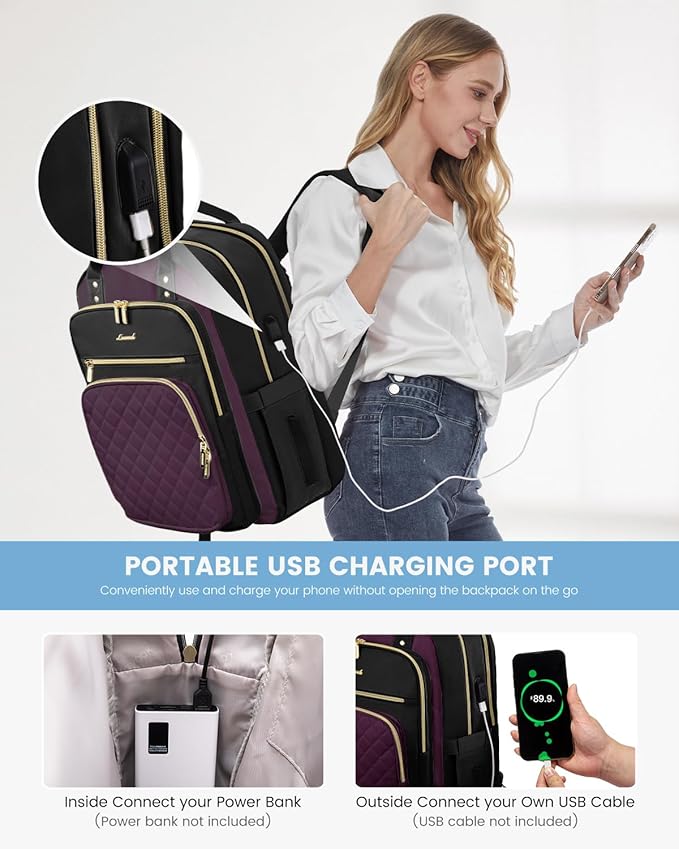 LOVEVOOK Laptop Backpack for Women - Image 7