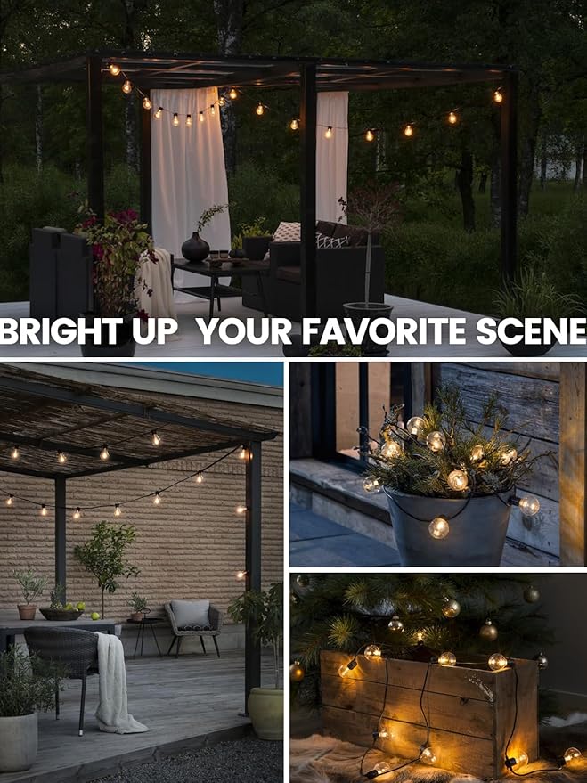 Outdoor String Lights with Remote 50FT - Image 5