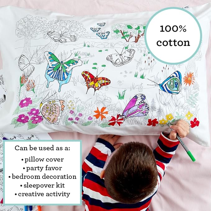 eatsleepdoodle - Coloring Pillowcase - Image 6