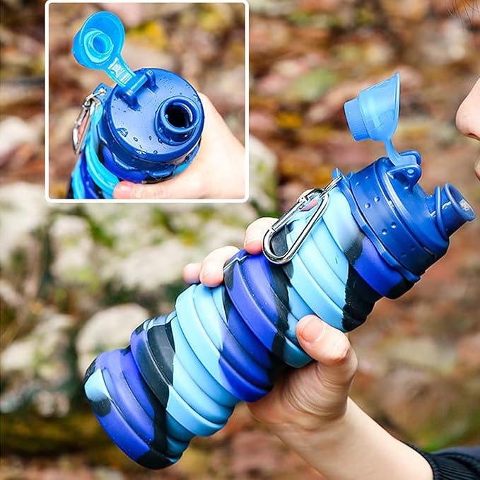 Collapsible Water Bottles Travel water bottle Sports Portable Sport Water - Image 8