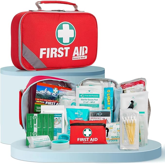 General Medi 2-in-1 First Aid Kit + 43 Piece Mini First Aid Kit -Includes Ice - Image 9
