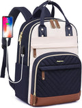Laptop Backpack for Women Work Bookbag: 17.3 Inch College Backpacks by BAGSWAN
