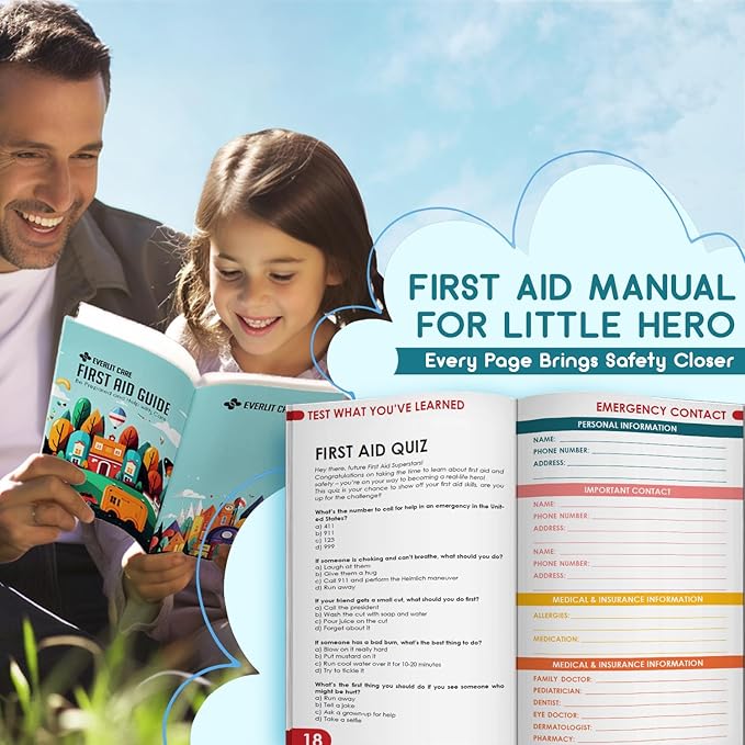 EVERLIT Care Rescue Pack | Family-Friendly First Aid Kit - Image 9