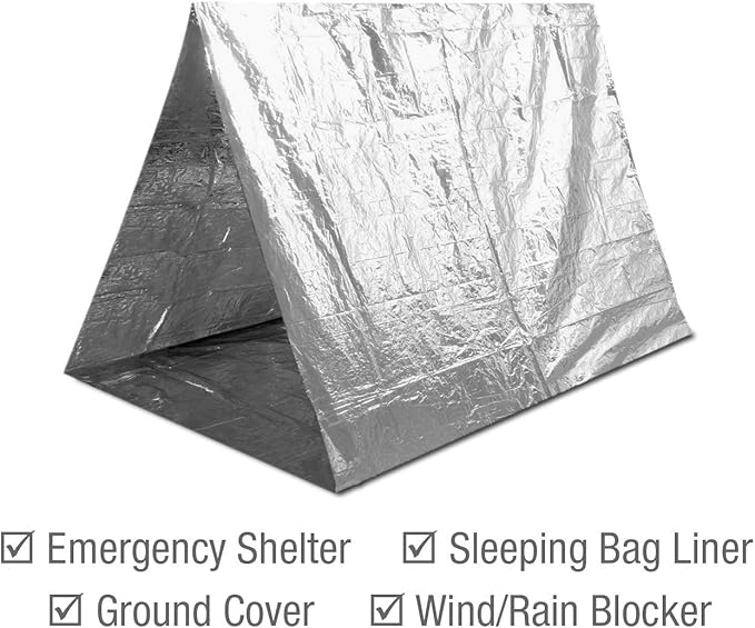 Swiss Safe 4 Pack Mylar Emergency Blankets - Image 4