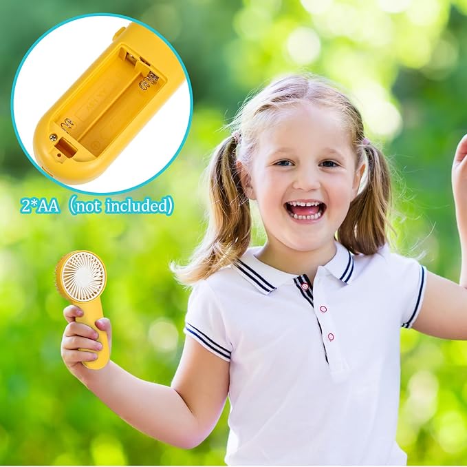 Sumind 160 Pcs Small Personal Portable Fan Mini Handheld Bulk 1 Speed Electric - Image 5