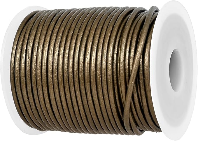 GENIQUE Real/Genuine Round Leather String Cord - Image 4