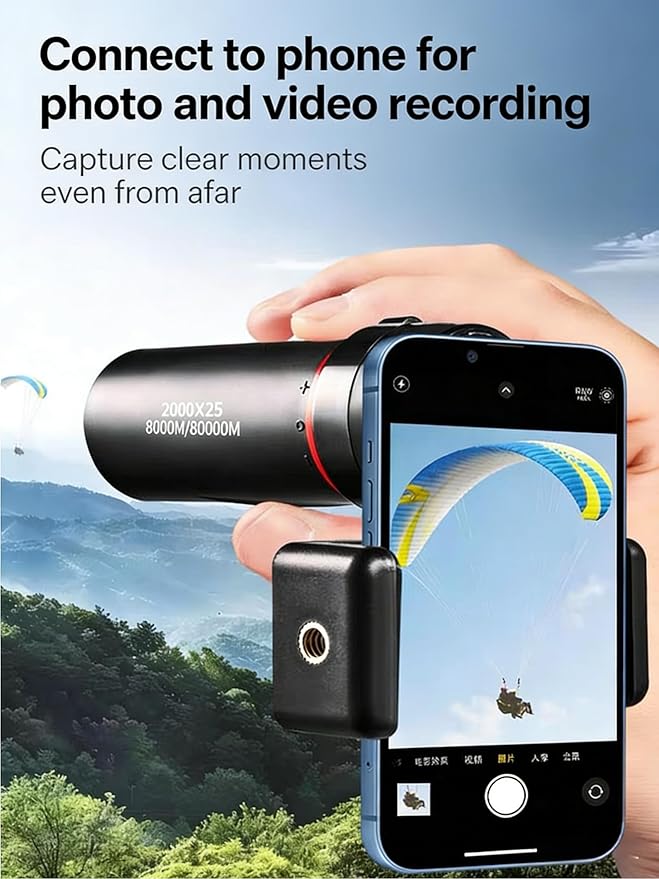 Mini Monocular Telescope, 25X High Definition HD - Image 8