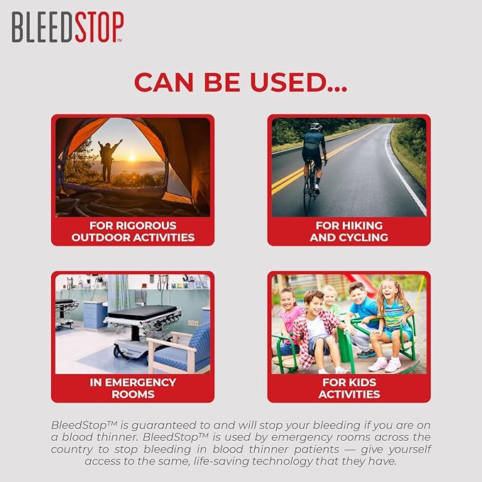 BleedStop First Aid Bleeding Control Powder – Rapid Blood Clotting - Image 6