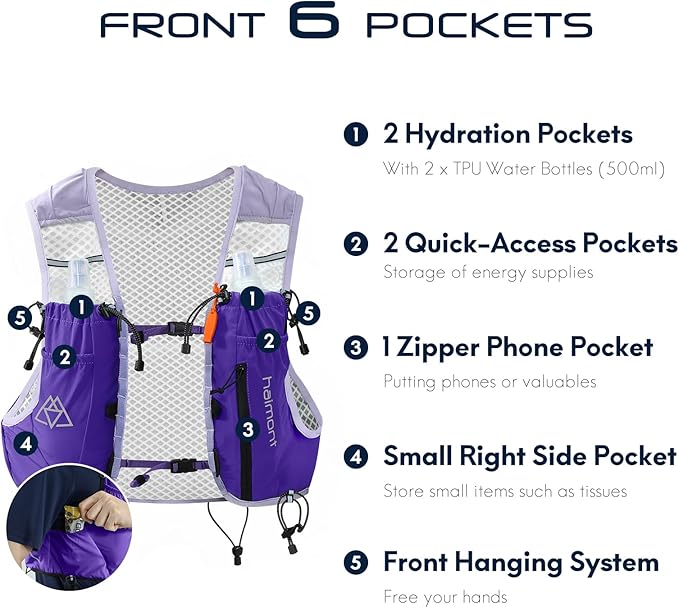 Haimont Running Hydration Vest - Image 3