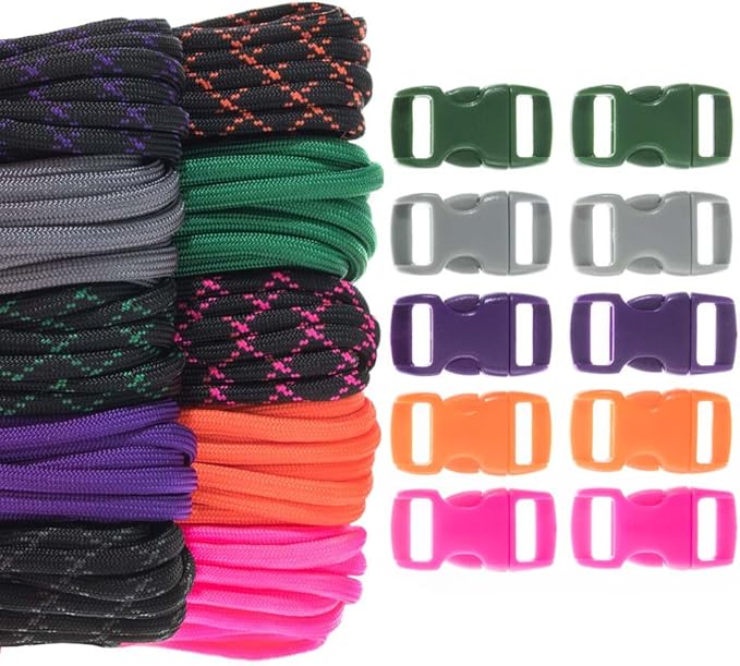 Paracord Planet 550lb Type III Paracord Combo Crafting Kits by ParacordPlanet
