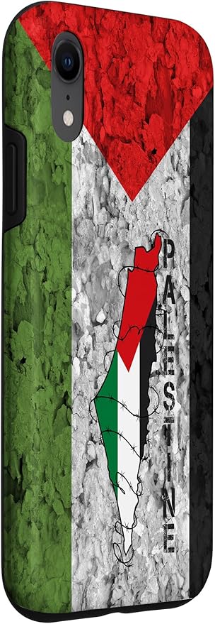 Kufiya PALESTINE Keffiyeh flag, Palestinian Map pattern Case - Image 3