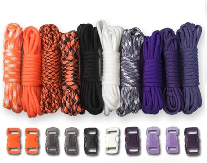 Paracord Planet 550lb Type III Paracord Combo Crafting Kits by ParacordPlanet
