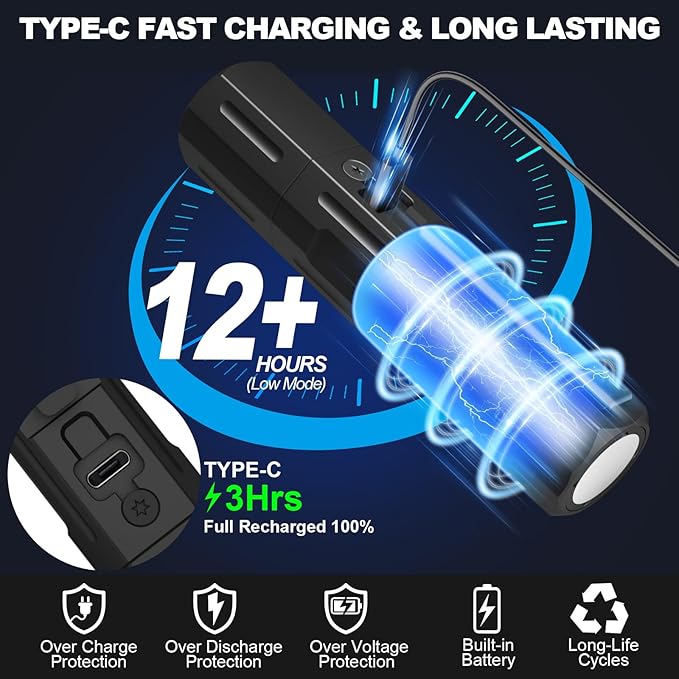 Rechargeable Flashlights High Lumens - Image 4