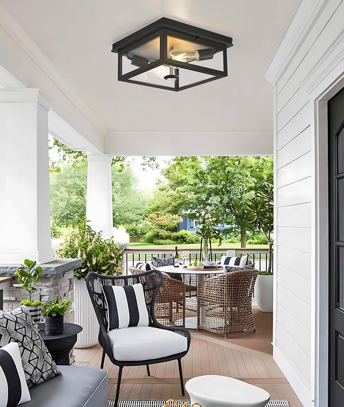 Motion Sensor Outdoor Ceiling Light - Image 8