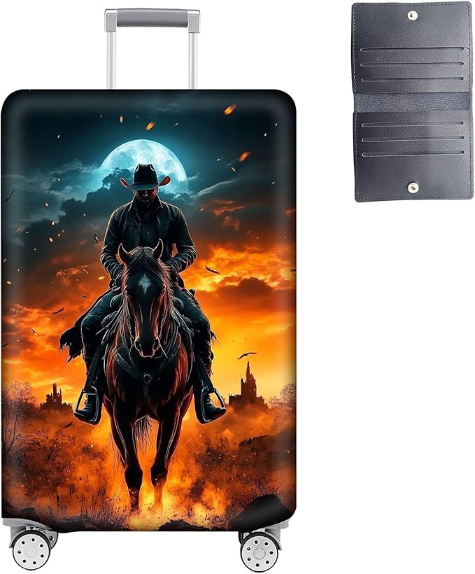 Luggage Cover Protector for 30-32 Inch Suitcases, TSA Approved Elastic Travel by Unknown