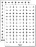 Compass Rose Nautical Star Navigation Map 200+ Round Stickers by Sniggle+Sloth