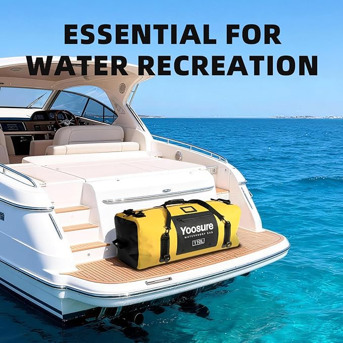 Waterproof Duffel Bag 110L- 700D PVC Dry Bag - Image 7