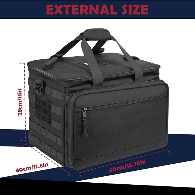 SCAVATA Patrol Bag Law Enforcement, Police Gear Car Front Seat Vehicle - Image 7