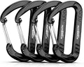 AUTMATCH Carabiner Clips, 4 Pack by AUTMATCH