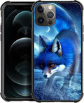 for iPhone 11 Pro Case, Snowy Mountain Fox Lake Pattern Graphic Design Girl Boy by FKBRCL4U