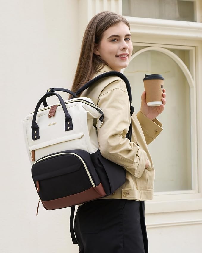 LOVEVOOK Laptop Backpack for Women, 17 Inch Work Business Backpacks Purse - Image 7
