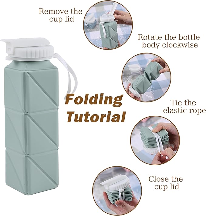 EOBTAIN Collapsible Watter Bottles - Image 7