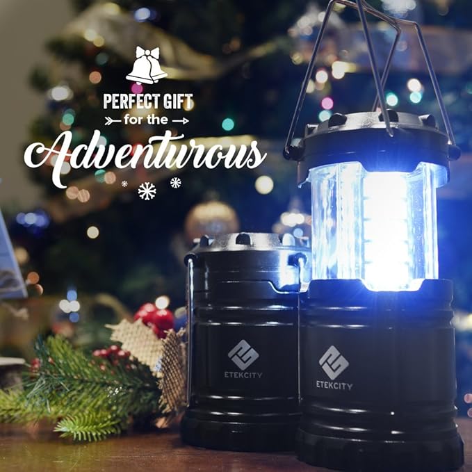 Etekcity Camping Lanterns for Power Outages 4 Pack, Flashlight for Camping - Image 9
