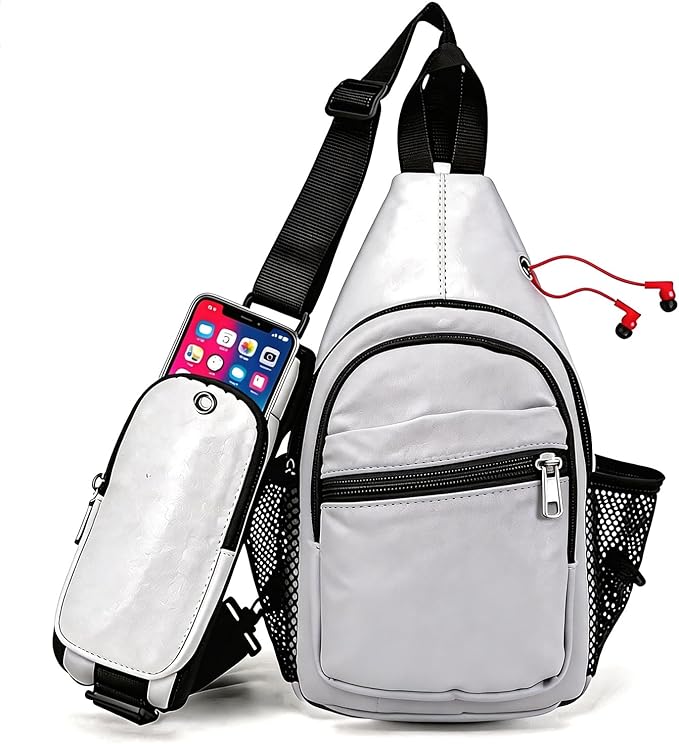 JENAGREEN Waterproof Sling Backpack Crossbody Sling Bag by JENAGREEN