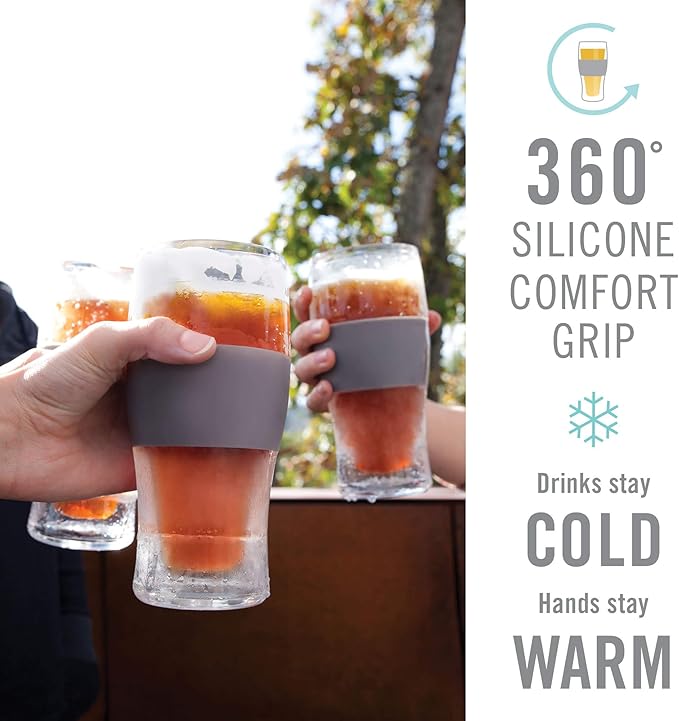 Host Freeze, Frozen Mugs, Freezable Pint Set, Beer Keep Your Drinks Cold - Image 3