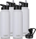HASLE OUTFITTERS 40oz Stainless Steel Water Bottle, Vacuum Insulated Double by HASLEOUTFITTERS