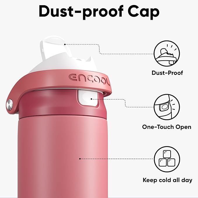 ENCOOL Leakproof Insulated Water Bottle - Image 2