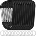 12PCS Carabiner Keychain Clip by Oupengsky