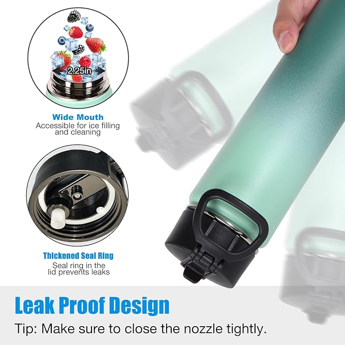 Volhoply 24oz Insulated Water Bottle - Image 4