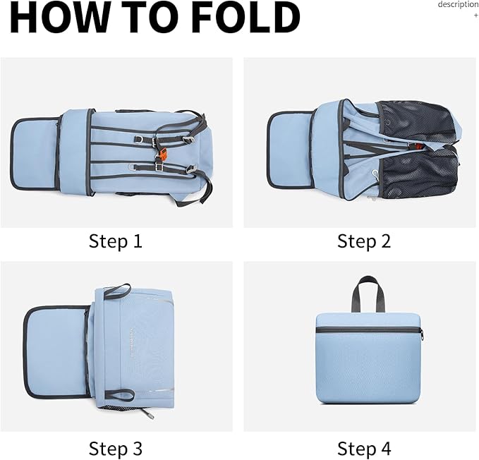 35L Lightweight Packable Backpack – Durable Foldable Daypack - Image 7