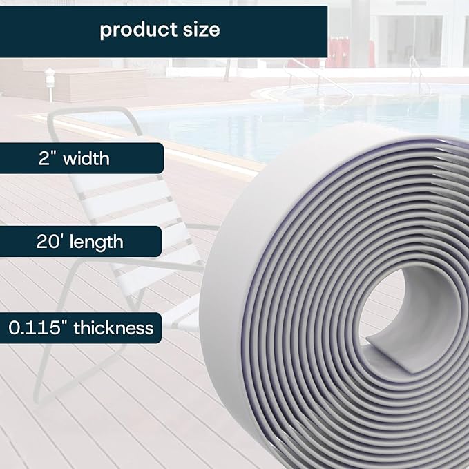 2 Inch Wide, 20ft Long Vinyl Strap - Image 3