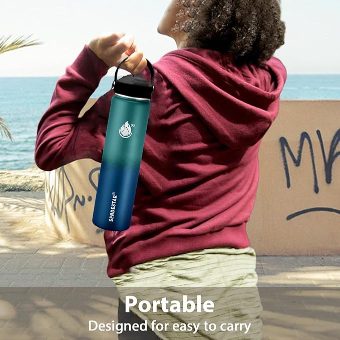 Insulated Water Bottle 24 oz - Image 6