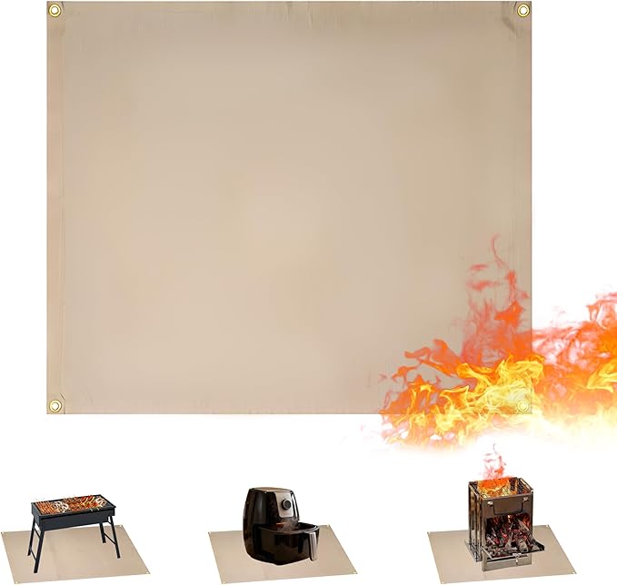 Fireproof Blanket, Made of Fiberglass by TianGang