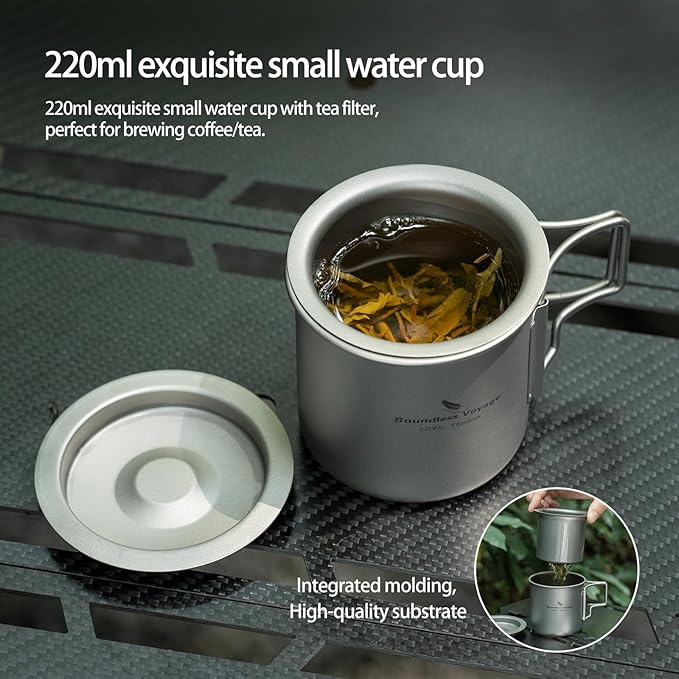 iBasingo 220ml Titanium Cup - Image 4