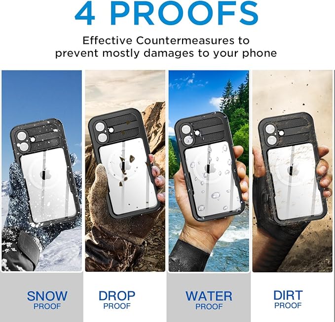 AICase Waterproof Case for iPhone 16 Plus - Image 2