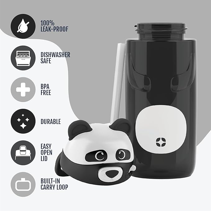 Ello Ellies 16oz Plastic Kids Water Bottle - Image 4