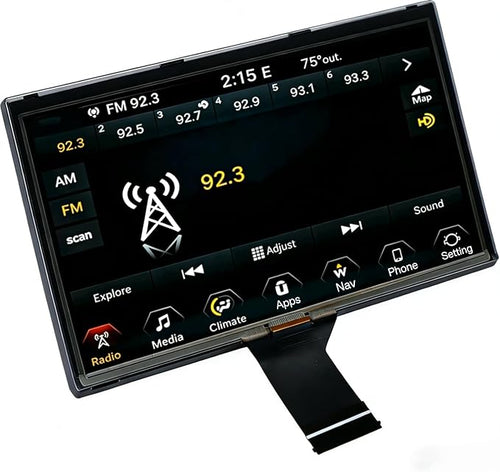 7" Uconnect Screen Replacement LCD Display by TepHnfTouchscreenLCDDisplay
